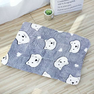 Quileted Cat  Cotton Bed Mats