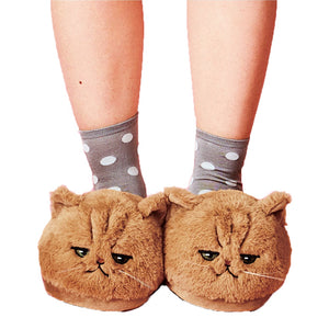 New arrival Millffy Cute PLUSH KITTEN SOFT ANIMAL Cat Women Plush Slippers Ladies home BEDROOM Slippers