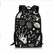 Girls 3Pcs/Set Back Pack Set or Individual Pieces  with your Choice of Cat themed prints
