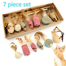 Multi Assorted Cat Sisal Cat Mouse Toys
