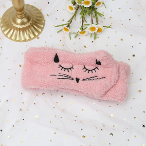 Cotton Blend Cat Themed Wash Head Band