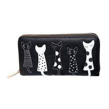 Back of Cat Colored Wallets