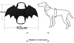 One size fits all cat Bat winged costume