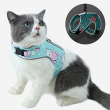Anti-lost Reflection Cat Harness Leash and Reflective Collar.
