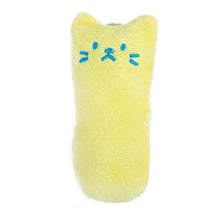 Happy face assorted color cat nip toy.