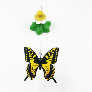 Electronic Bird And Butterfly Cat Mobile Toy