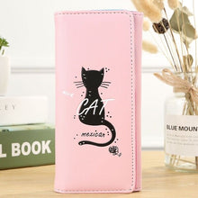 Single Cat Wallet and Coin Purse